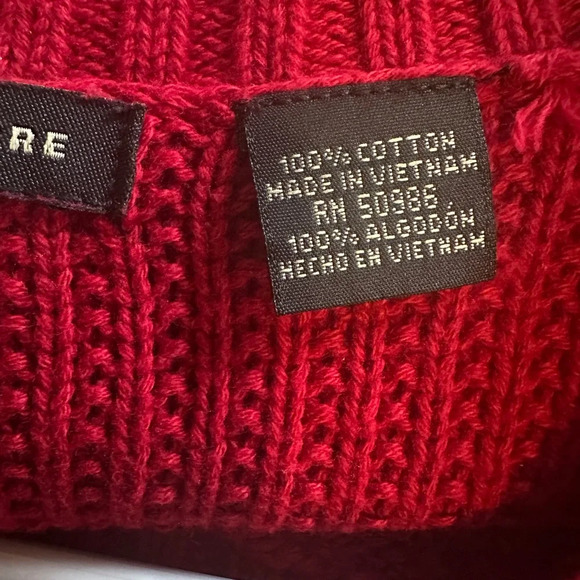 Jeanne Pierre Textured Sweater Long Sleeve Size Large - Picture 3 of 3